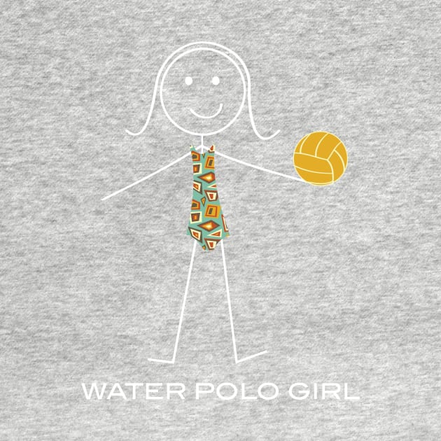 Funny Womens Water Polo Design by whyitsme